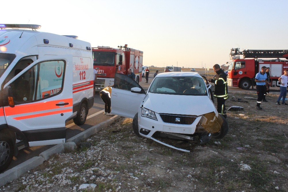 Tekirdağ’da trafik kazası: 8 yaralı 