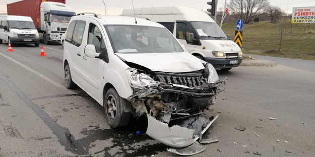 Tekirdağ'da trafik kazası: Yaralılar var