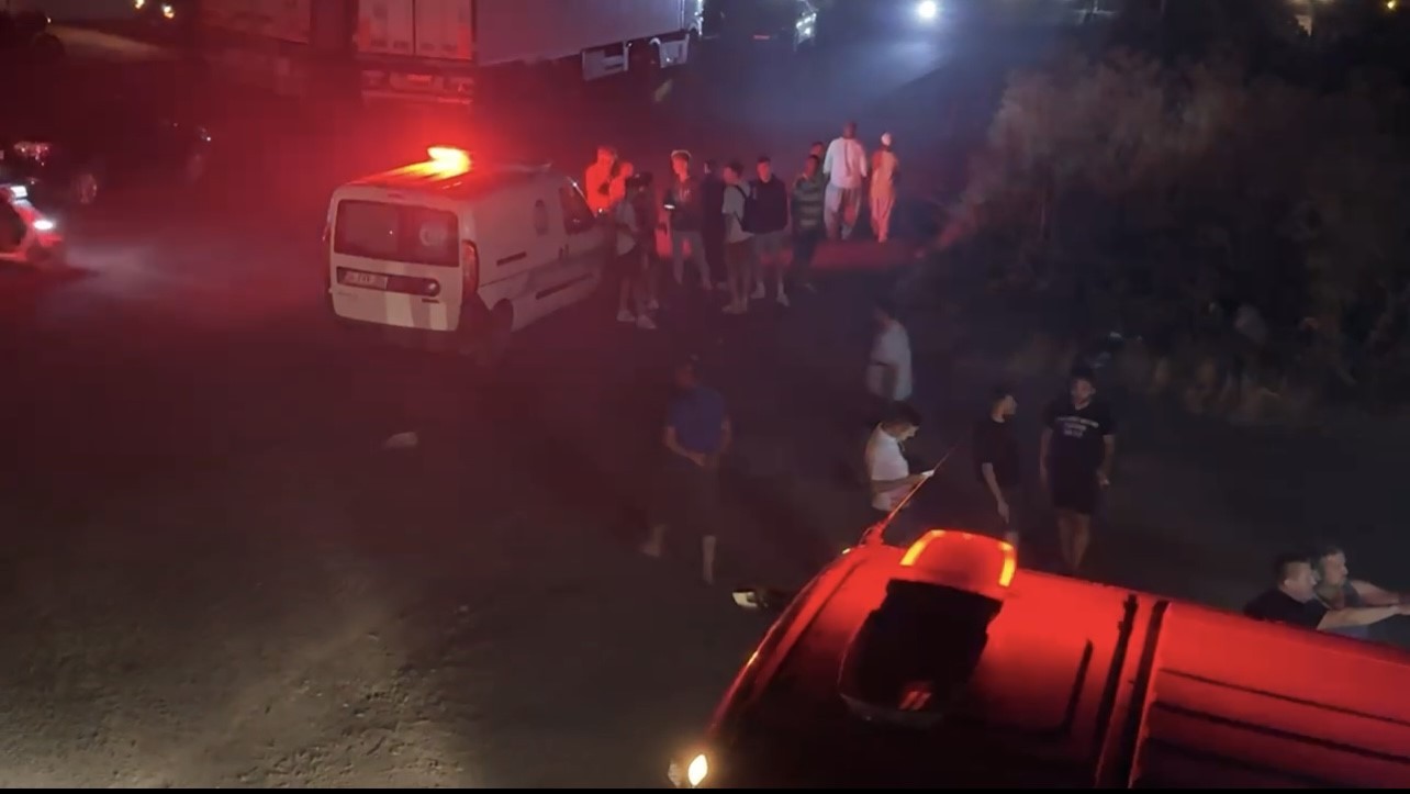 Tekirdağ'da trafo patlaması sonucu yangın çıktı