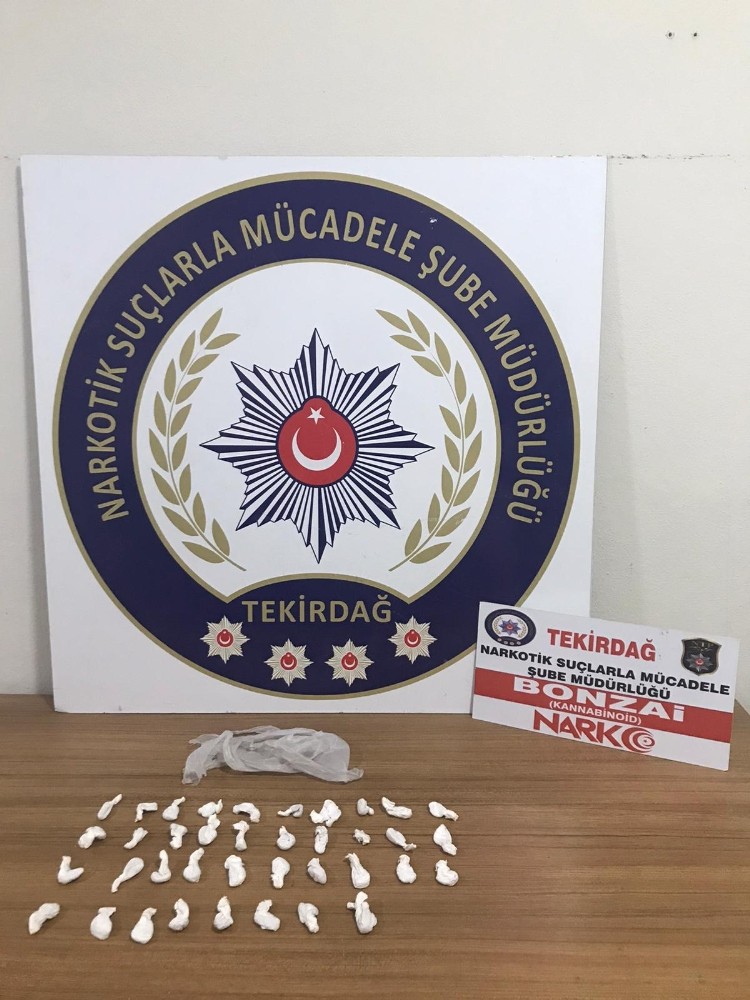 Tekirdağ’da uyuşturucu operasyonu: 2 gözaltı 