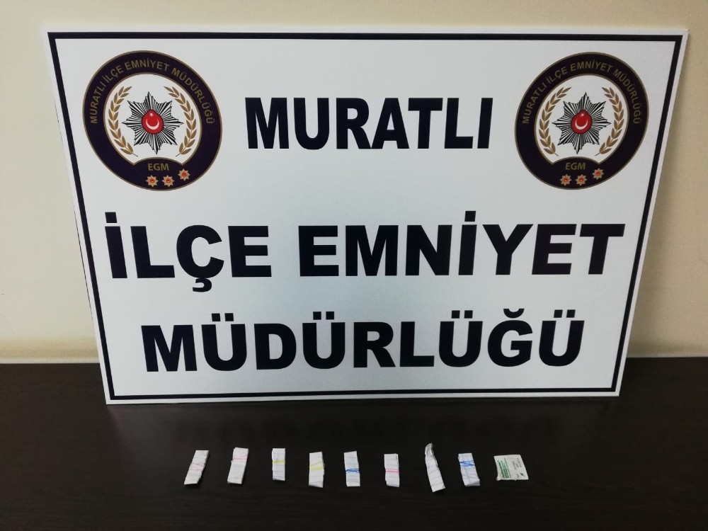 Tekirdağ’da uyuşturucu operasyonunda 2 gözaltı 