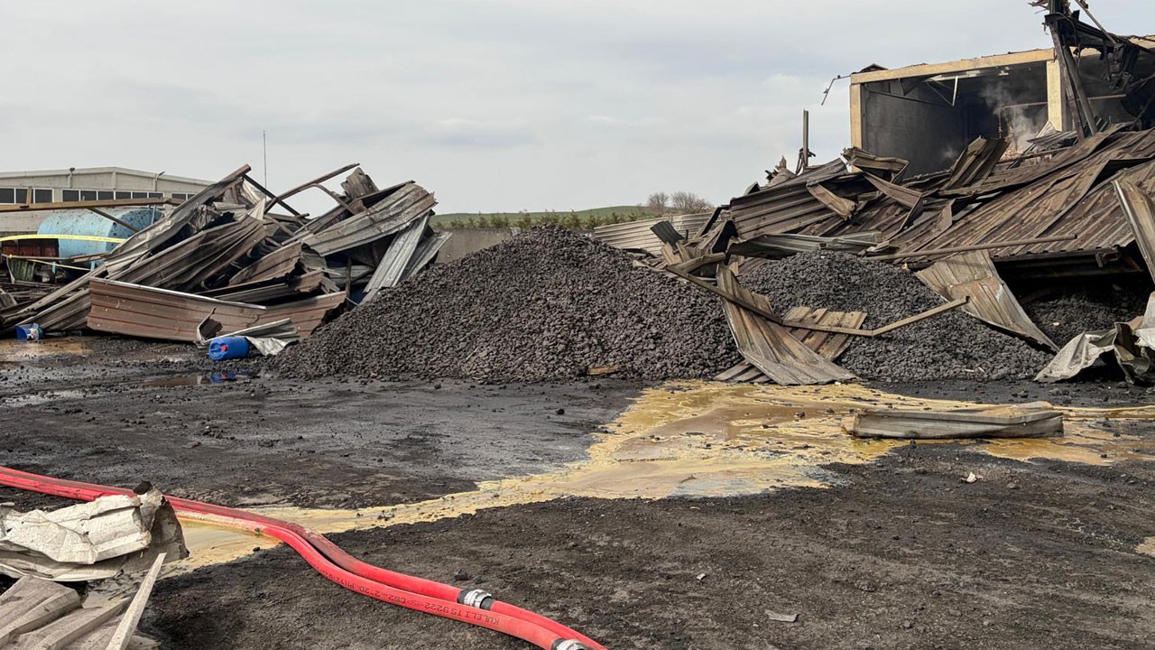 Tekirdağ'da yağ fabrikası patladı: 1 işçi hayatını kaybetti