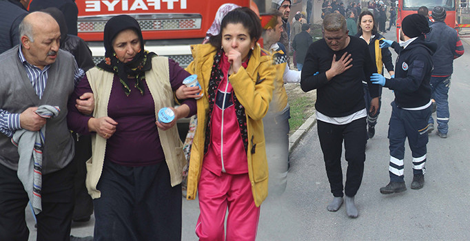 Tekirdağ'da yangında mahsur kalanları itfaiye kurtardı, 15 kişi dumandan etkilendi