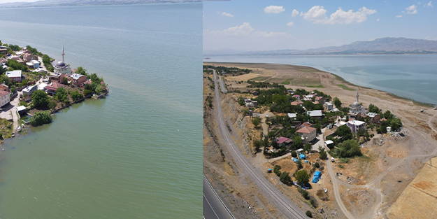 Tekne turları yapılıyordu! Köyün son hali şaşkına çevirdi
