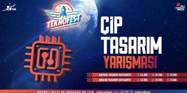 Teknofest 2022'de ilk kez 'Çip Tasarım Yarışması' düzenleniyor