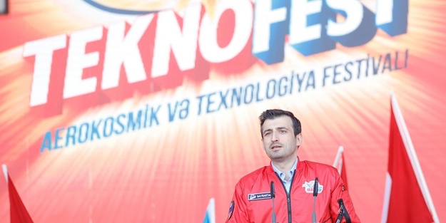 TEKNOFEST Azerbaycan'da konuşan Selçuk Bayraktar: Türk uşakları bunu tüm dünyaya gösterecek
