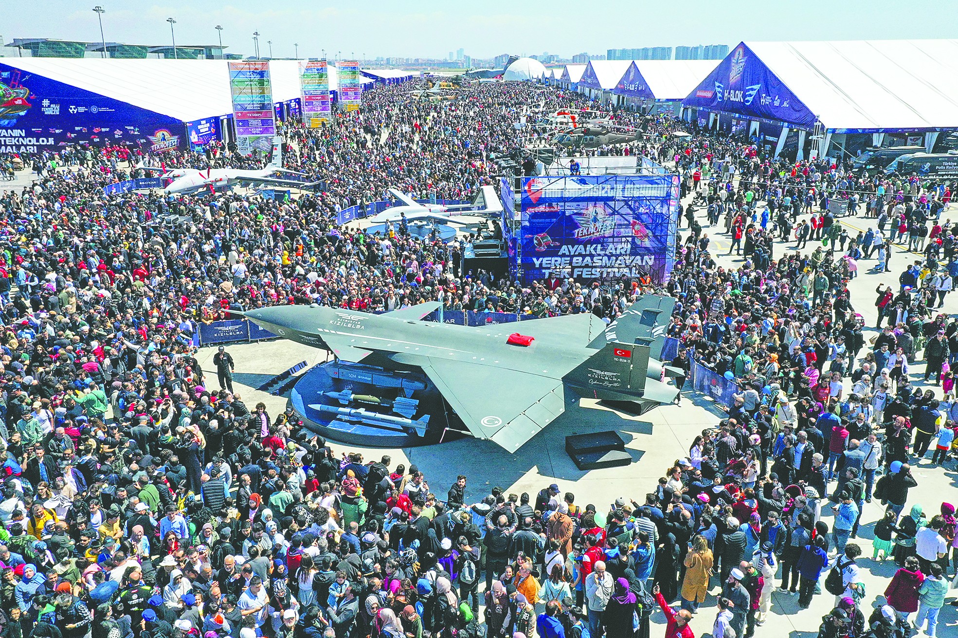 TEKNOFEST İstanbul’u 3 günde 1 milyona yakın kişi ziyaret etti