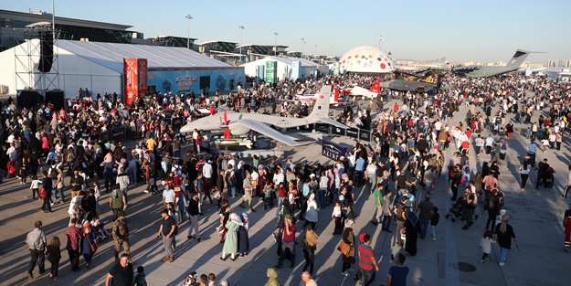 TEKNOFEST'e gelen ziyaretçi sayısı belli oldu