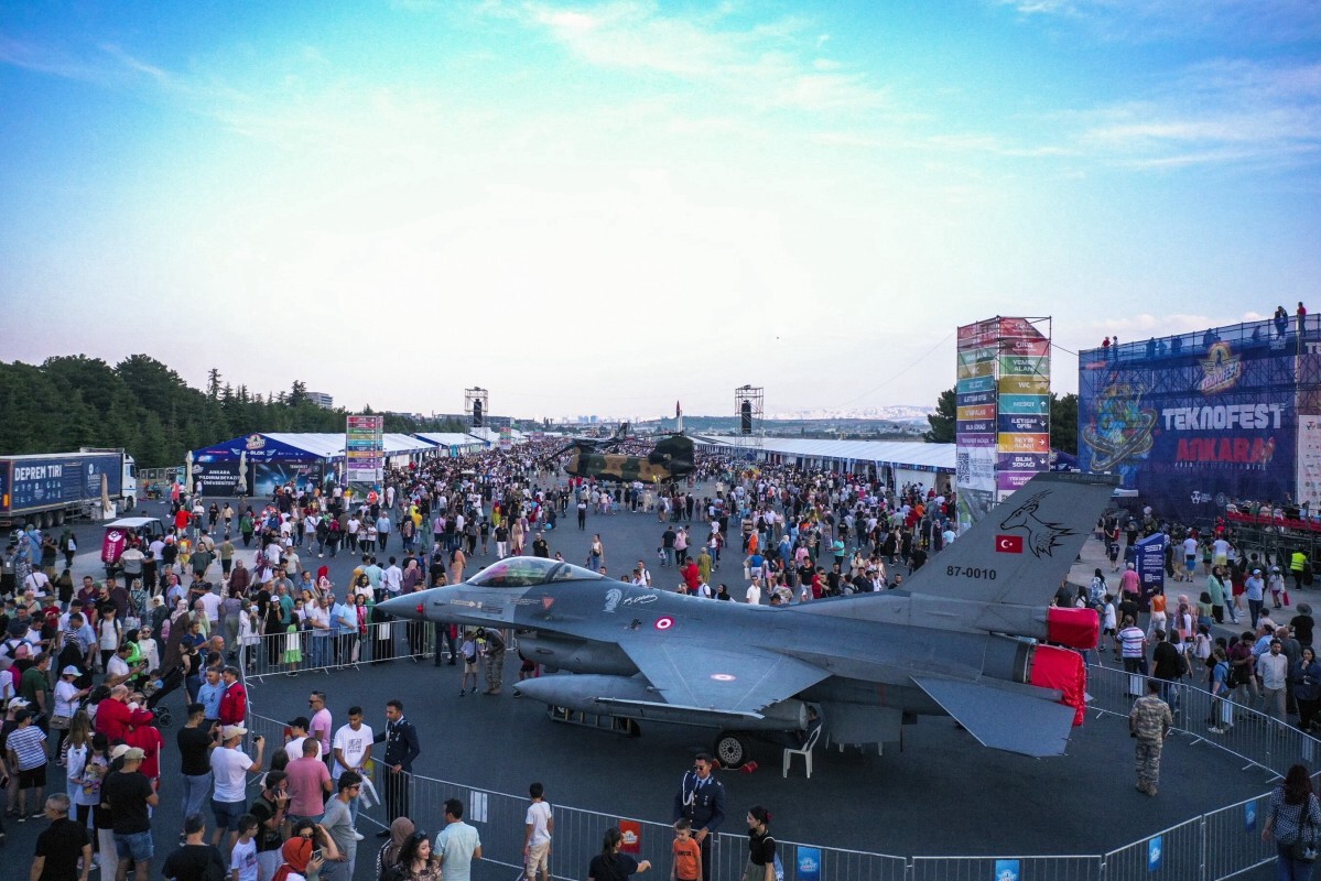 TEKNOFEST'i 1 Milyon 32 Bin Kişi Ziyaret Etti