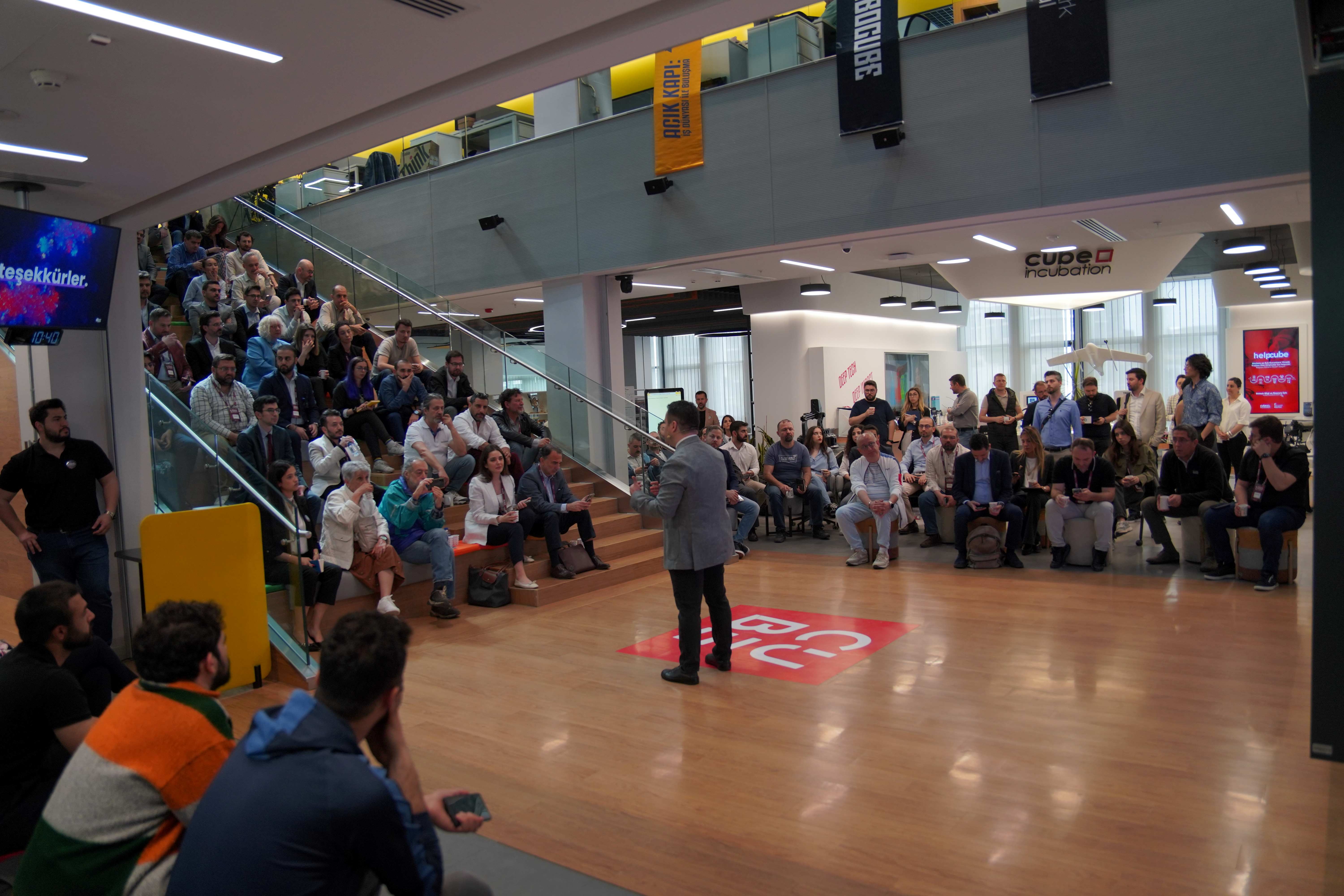 Teknopark İstanbul’da girişimciler yatırımcılarla buluştu!