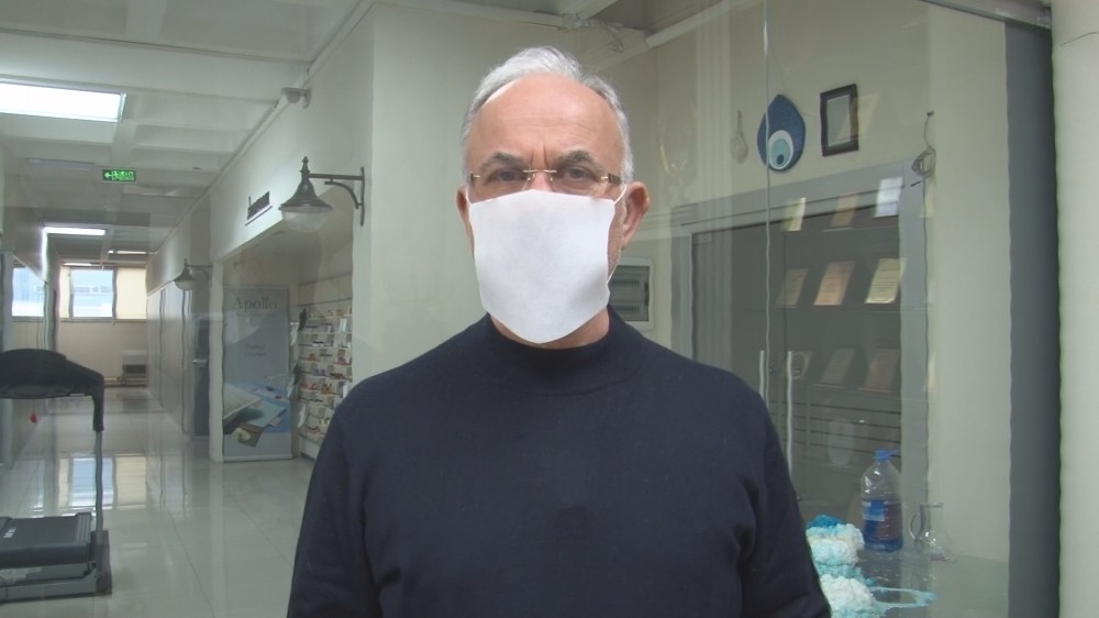 Tekstil firması maske üretimine başladı 