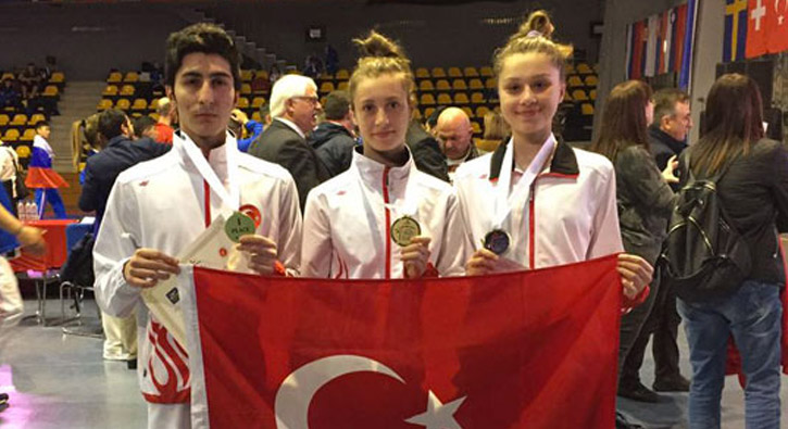 Tekvandoda 3 madalya daha