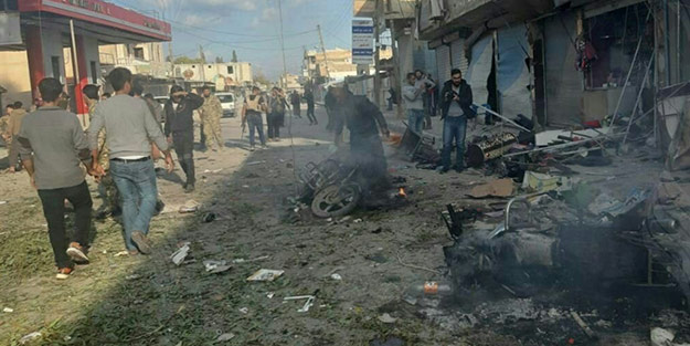 Tel Abyad'da bombalı saldırı! Çok sayıda ölü ve yaralı var