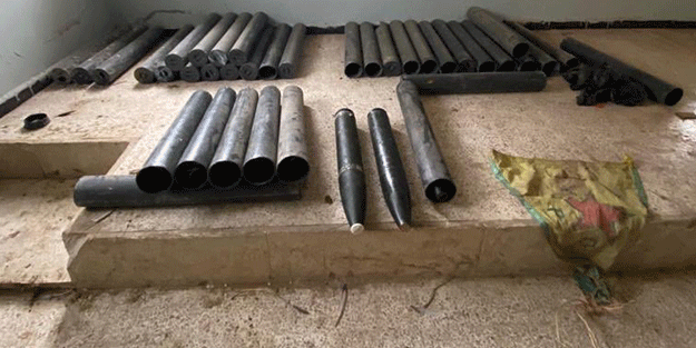 Terör örgütüne Katyuşa roketi darbesi