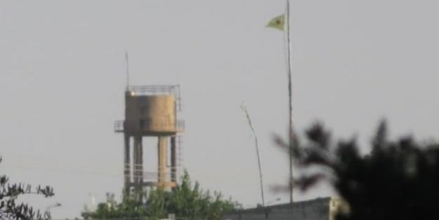 Tel Abyad'daki PYD/YPG flamaları değiştirildi