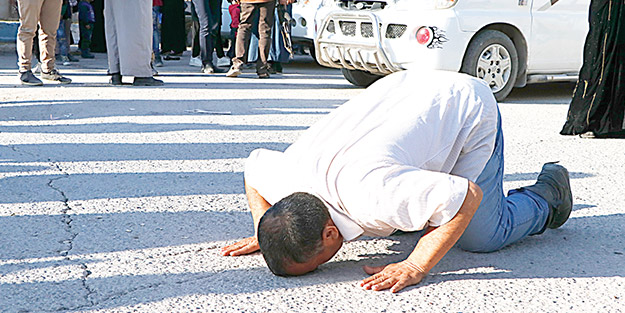 Tel Abyadlılardan şükür secdesi