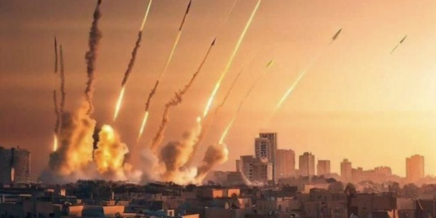 Tel Aviv füze manyağı oldu: 469 roket fırlatıldı