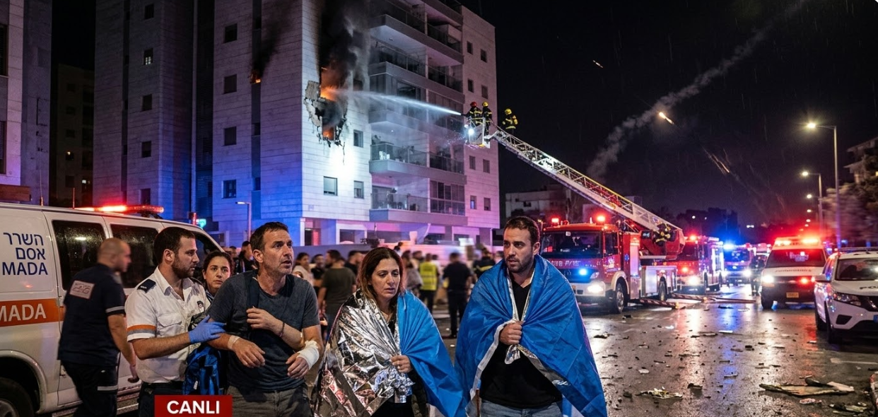 Tel Aviv'de siren sesleri dinmiyor: İran'dan 54. dalga füze saldırısı