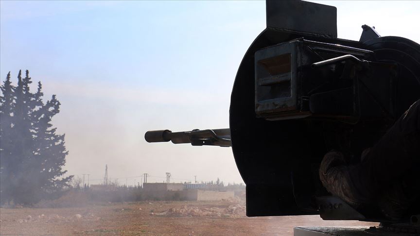 Tel Rıfat'taki YPG/PKK'lı teröristler ÖSO mevzilerine saldırdı