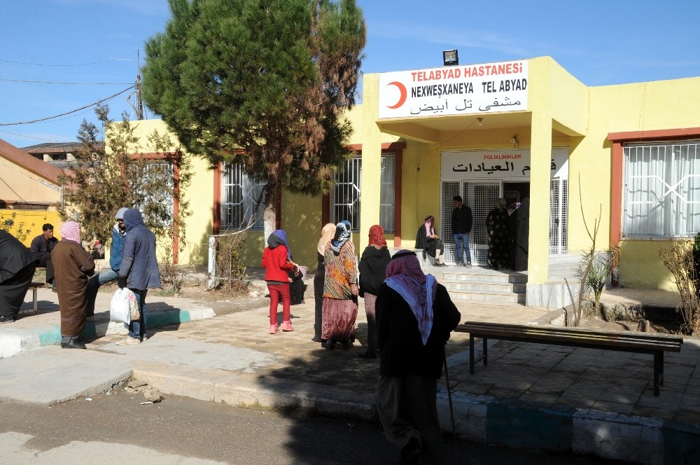 Telabyad Hastanesi tam kapasite hizmet veriyor 