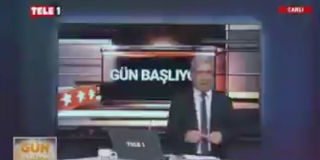 TELE 1'den Cumhurbaşkanı Erdoğan ve Türk polisine ahlaksız iftira