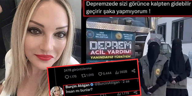 Tele1 spikeri Burçin Atılgan tesettürlü kadınları hedef aldı: İnsan mı bunlar?