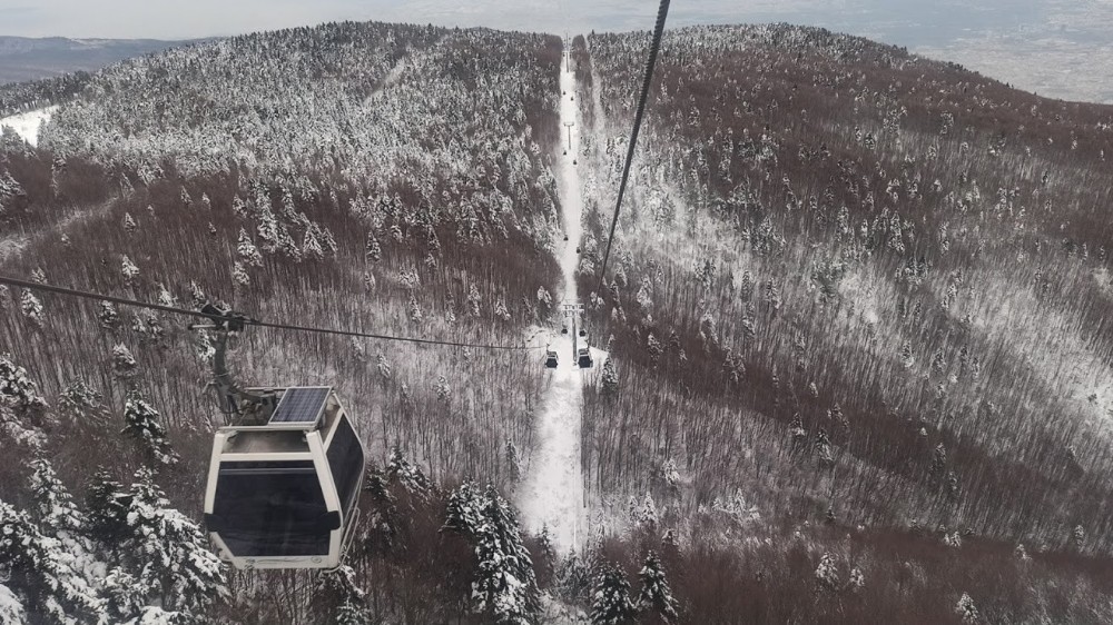Teleferik bakıma alındı 