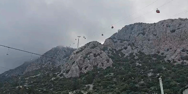 Teleferik kazasından saniyeler sonra yaşananlar kamerada!