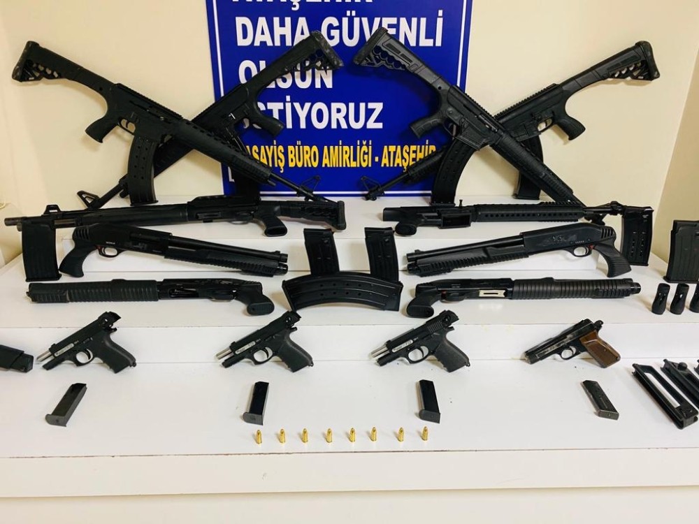 Telefon ile sipariş alarak silah satışı yapan şahıslar yakalandı 