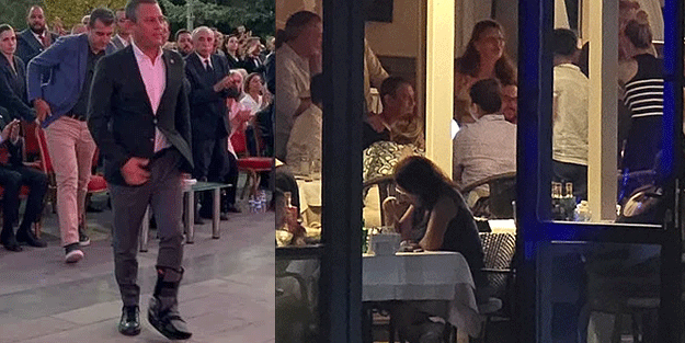 Telefonda hikaye dışarıda içkili eğlence! 'Kırık topuklu' Özgür efendi fena yakalandı