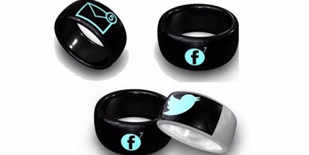 Telefonla entegreli çalışanbilen akıllı yüzük üretildi