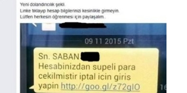 'Bu linke sakın tıklamayın!'