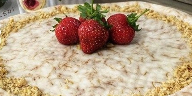 Telli gelin tatlısı: Dünya markası tatlılara rakip, yapılmaya başlandı! Damla çikolata ile nasıl yapılır?