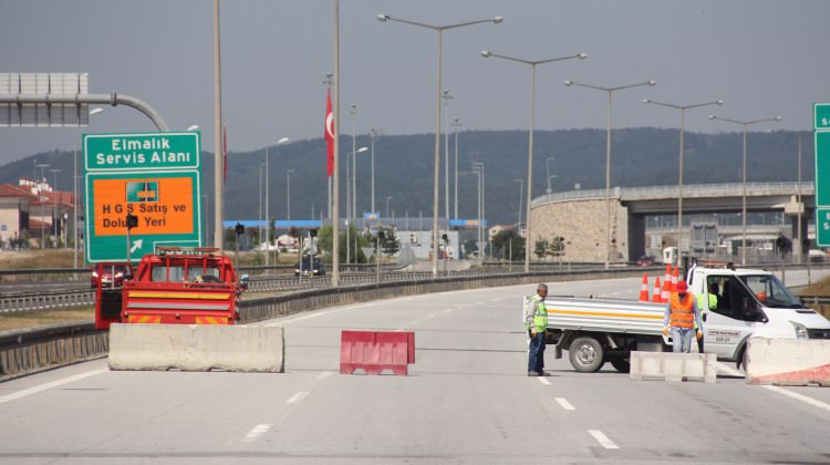 Dikkat! TEM 1 ay boyunca trafiğe kapatıldı