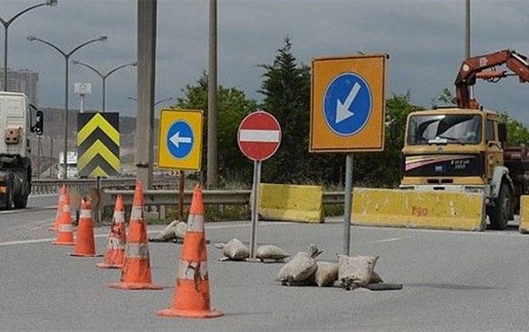 TEM Otoyolu'nda çalışma: Tek şerit kapatılacak!