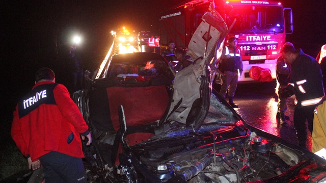 TEM otoyolunda korkunç kaza