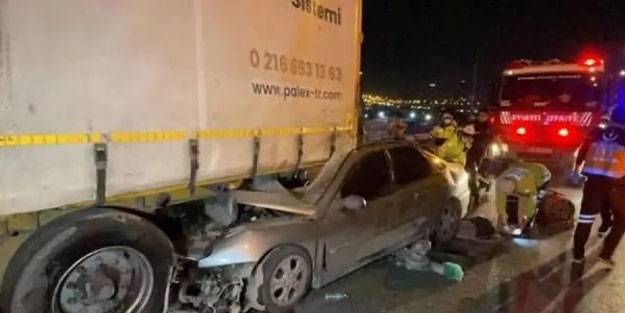 TEM'de feci kaza: 3 kişi yaşamını yitirdi