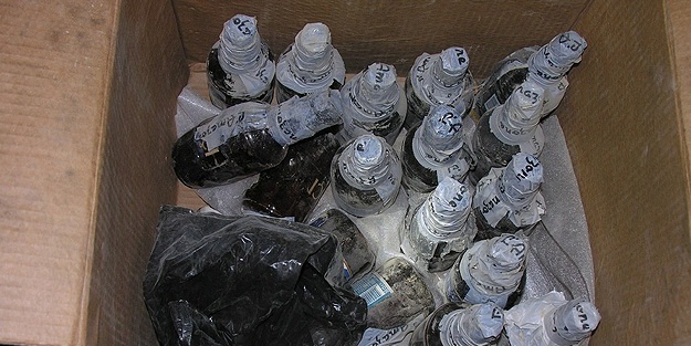 TEM'de molotof bulundu