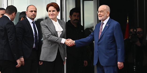 Temel bey bak ortakların ne diyor! Akşener'den Saadet'in kırmızı çizgisine çizik