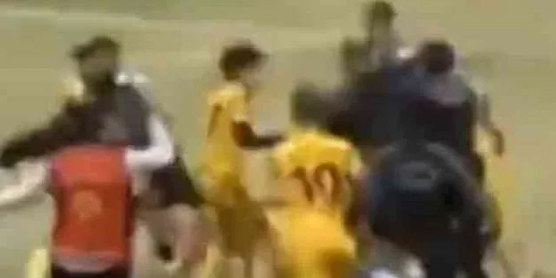 Temel değerler yerle bir oldu: Amatör ligde yumruk yumruğa kavga!