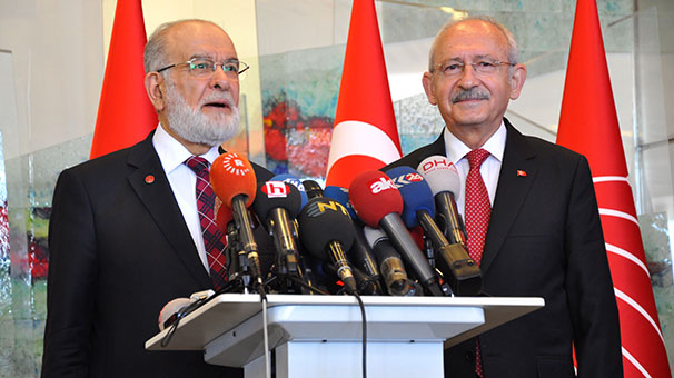 Temel Karamollaoğlu, Kılıçdaroğlu'nu ziyaret etti