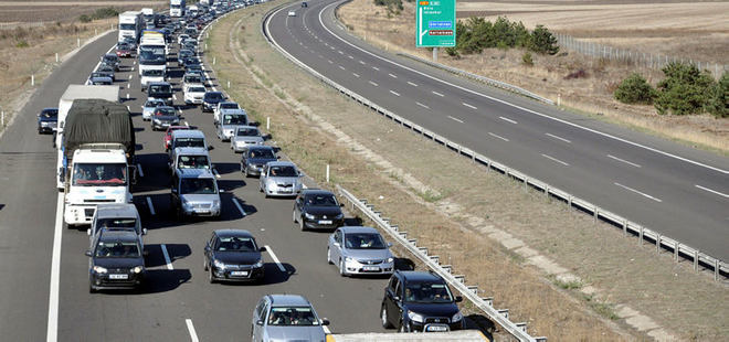 TEM'in Ankara yönü 20 gün kapalı