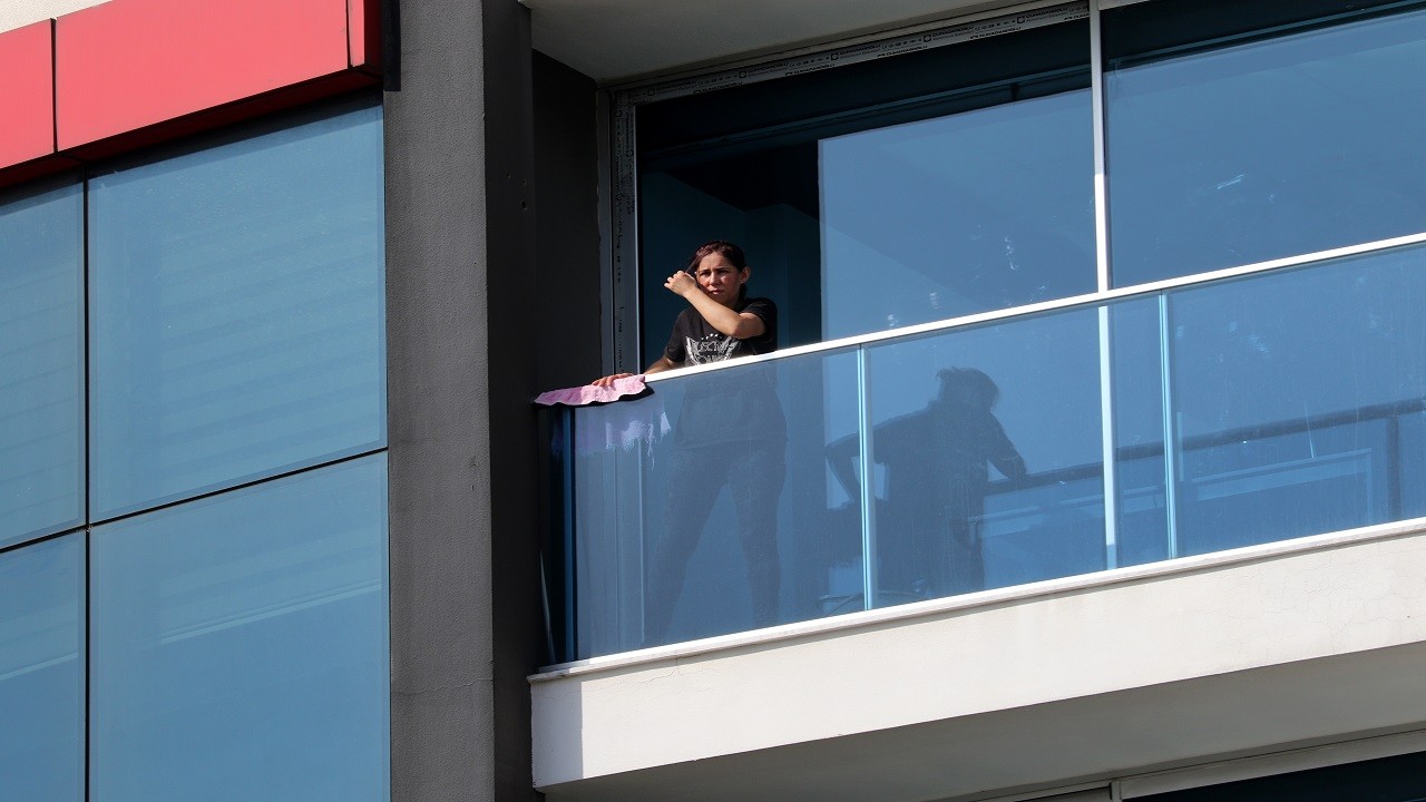 Temizlik yaparken ne olduğunu anlayamadı!