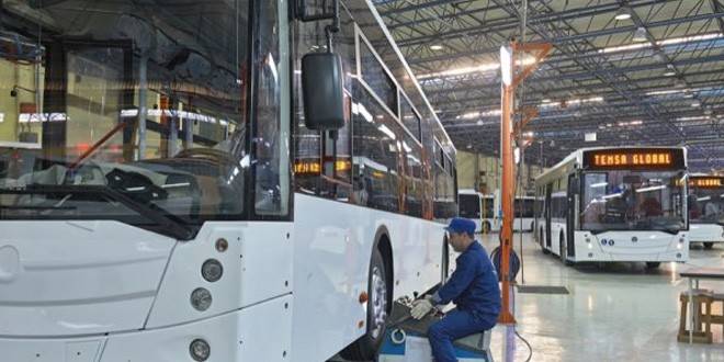 TEMSA daralan pazarda üretim ve ihracat atağına geçti