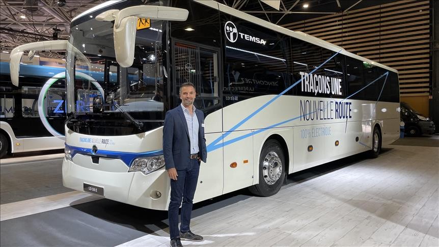 TEMSA iki elektrikli aracını Fransa’da tanıttı