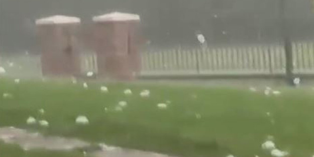 Tenis topu büyüklüğünde dolu şaşkına çevirdi: 1 ölü, 110 yaralı