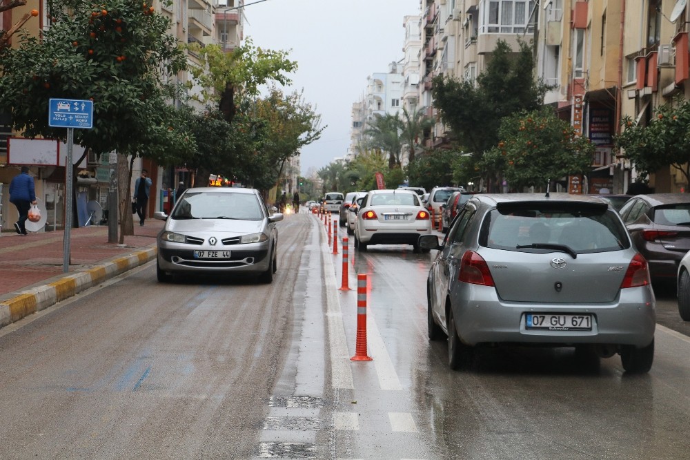 Teomanpaşa Caddesi çift yön oldu 