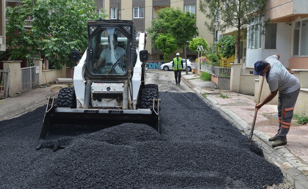 Tepebaşı’nda üstyapı çalışmaları 