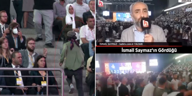 Tepki yağıyor! İsmail Saymaz'dan Öcalan sloganı atan HDP'lilere güzelleme