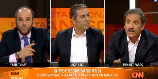 CHP'li Tunay ve Faraç canlı yayında birbirine girdi / VİDEO